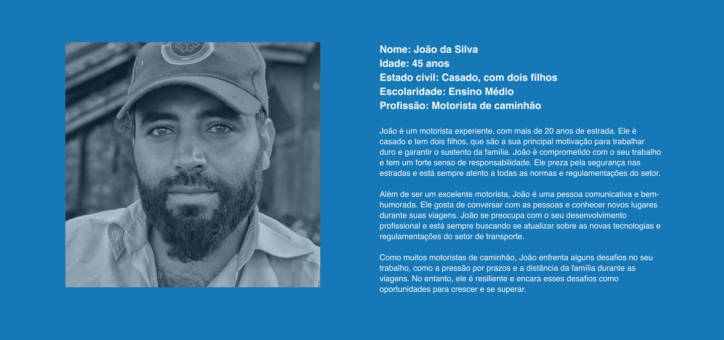 Persona do motorista